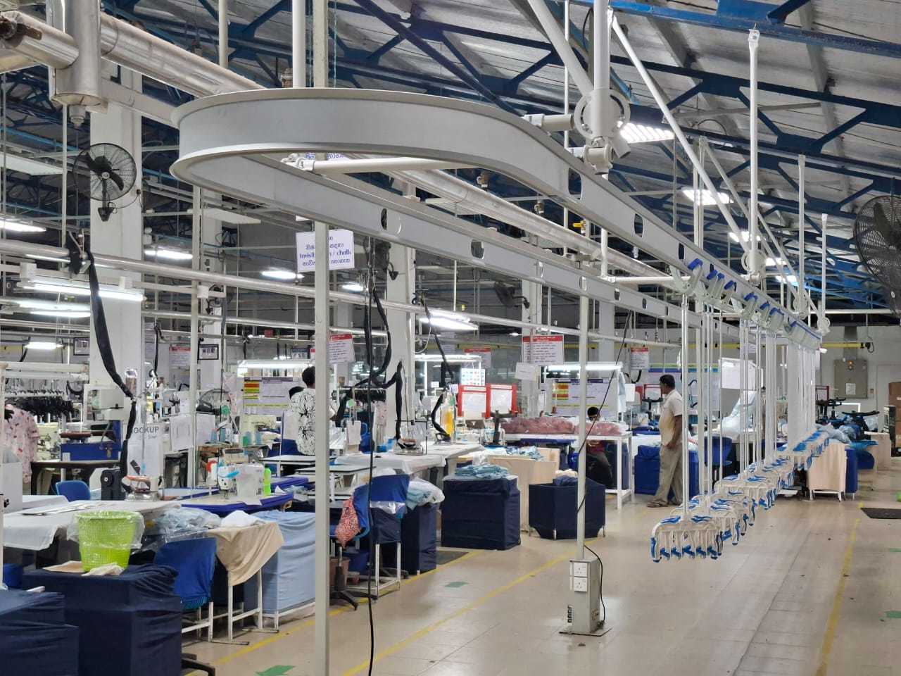 Najnowsze blogi firmy System przenośnika zawieszonego jest w fazie montażu