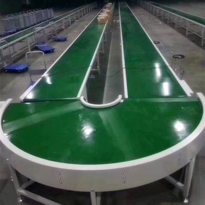 kupować Czarny, zielony, biały, zakrzywiony przenośnik taśmowy Pvc Wykonane na zamówienie standardy FDA online manufacture