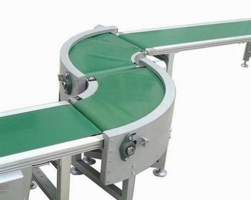 kupować Niebieski, biały, zielony, pvc, zakręt, krzywa, 90 stopni, przenośnik, taśma, 180 stopni, przenośnik, pas online manufacture