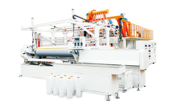 kupować Maszyna do rozciągania folii z tworzyw sztucznych Maszyna do produkcji folii do nawijania folii online manufacture
