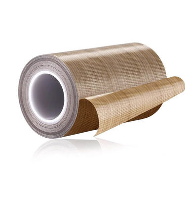 kupować Tkanina z włókna szklanego pokryta tefonem o grubości 0,18 mm z taśmą samoprzylepną online manufacture