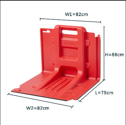 Outer Curved Plate Flood Control Baffle New Material Flood Gablewall