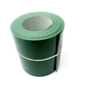 Płaskie knagi przenośnika taśmowego PVC 2 mm Zielona spódnica zwojowa Antystatyczna 3 mm