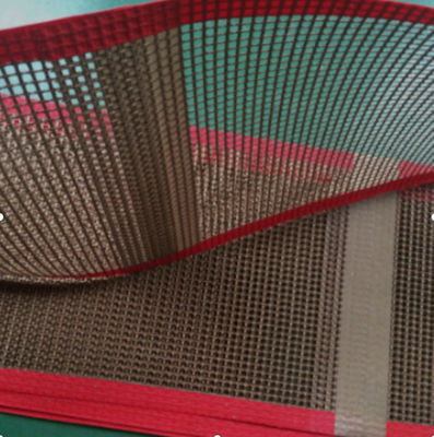 Bullnose Joint PTFE Mesh przenośnik taśmowy odporny na ciepło