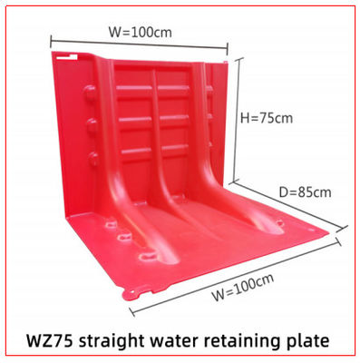 Wysokość 75 cm ABS Plastic Red Anti-UV