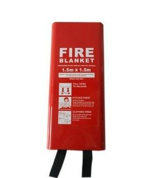 1.5m * 1.5m Glassfiber Fire Blanket Koc do gaszenia pożarów