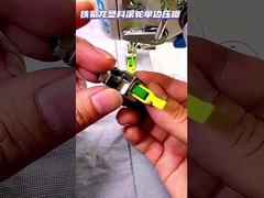 Nowe teflonowe nogi obrotowe prawe i lewe pojedyncze nogi odpowiednie do zamykania zamka na ubraniach