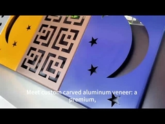 Unikalna wykreślona folia aluminiowa do nowoczesnych projektów architektonicznych